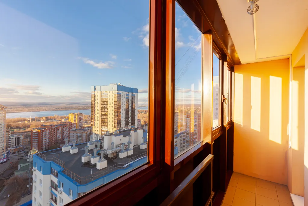 Апартаменты Квартиркаплаза семейный вариант, панорамный вид на Волгу