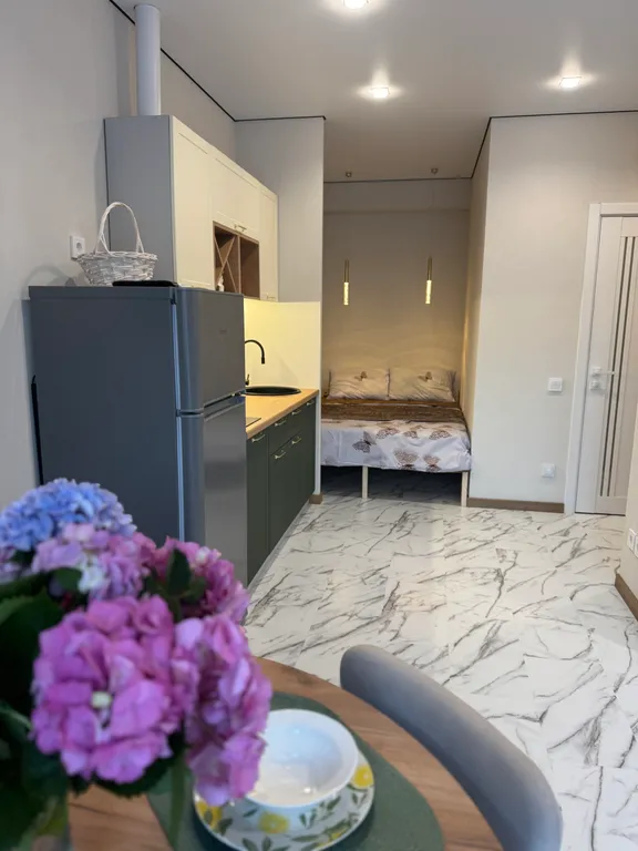 Квартира Квартира Уютные апарты с бассейном ЖК Чайный берег — Сочи