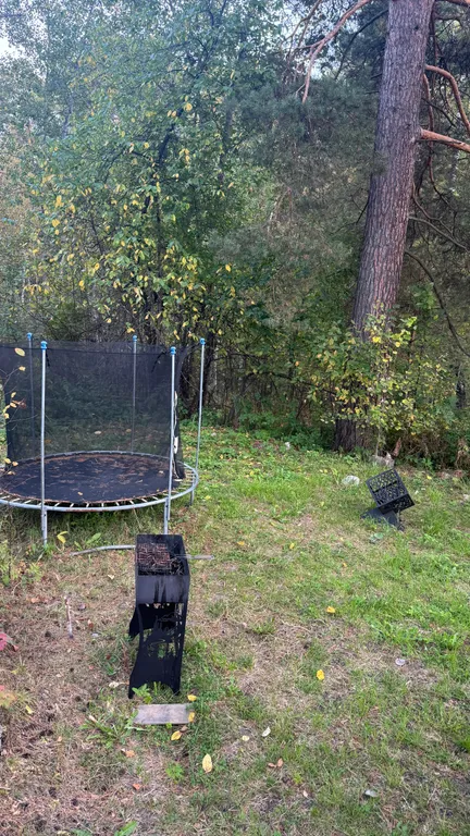 Дом на обрыве с чаном в терассе