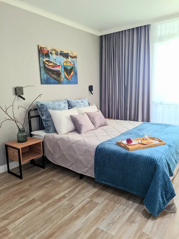 Уютная квартира с красивым видом на город и Волгу — аренда посуточно в Чебоксары