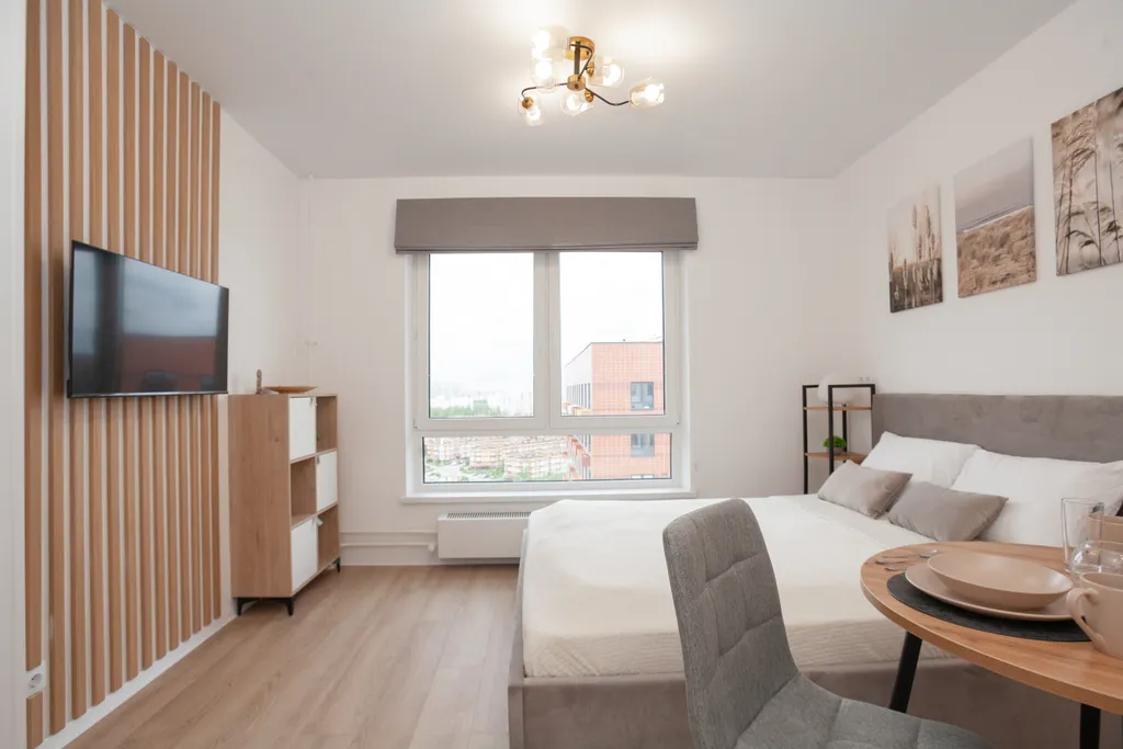 Уютная светлая студия близко от метро