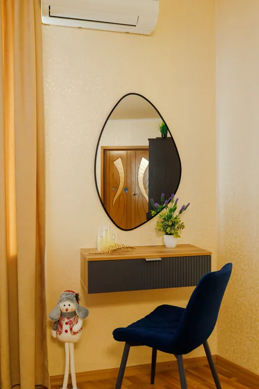 Квартира Современная двухкомнатная квартира с видом на Волгу 110 м — Самара