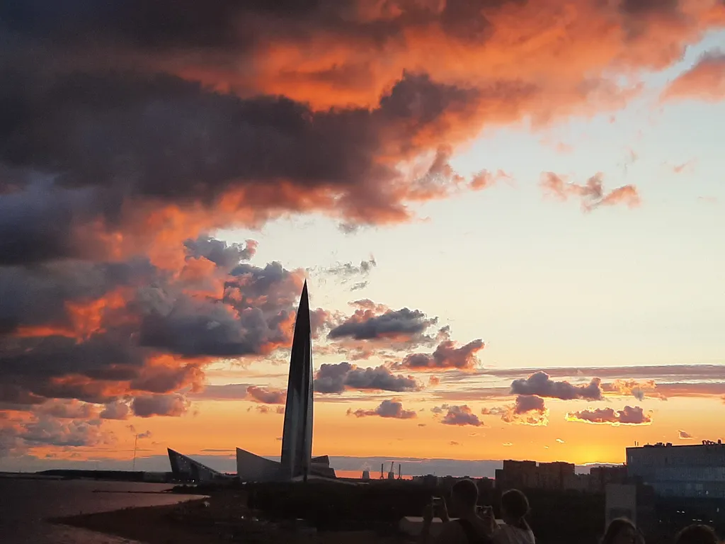 Lakhta classic orange apartments видовая квартира с кондиционером