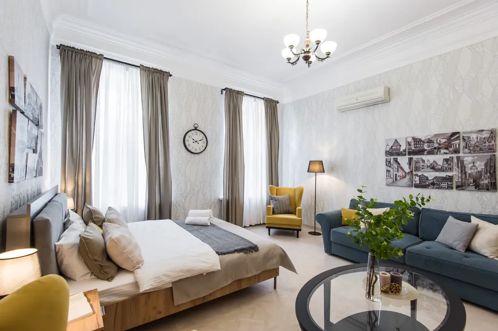 Квартира Квартира Элегантная двушка на Дмитровке — Москва