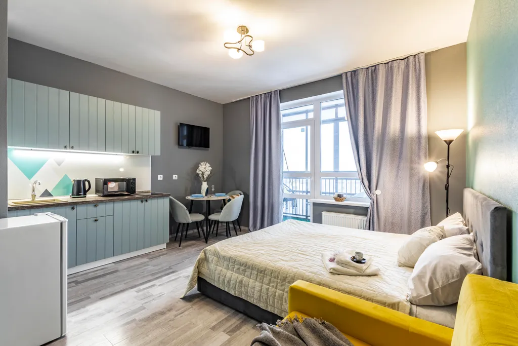 Квартира Студия с лоджией для 3 гостей — аренда посуточно в Екатеринбург