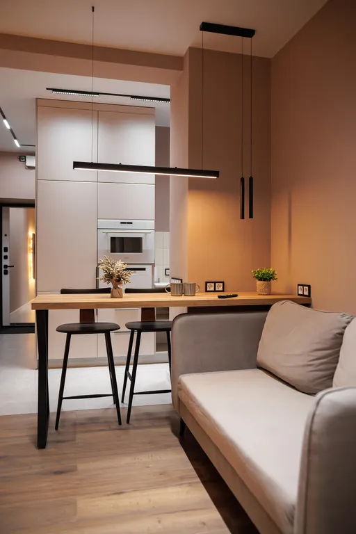 Современная квартира в центре Хибин