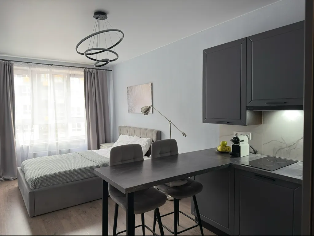 Уютная студия на Новой Риге