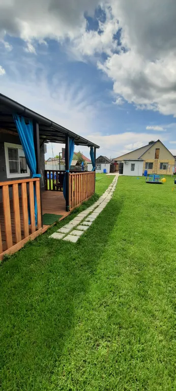 Комфортный дом отдельностоящий с большой террасой