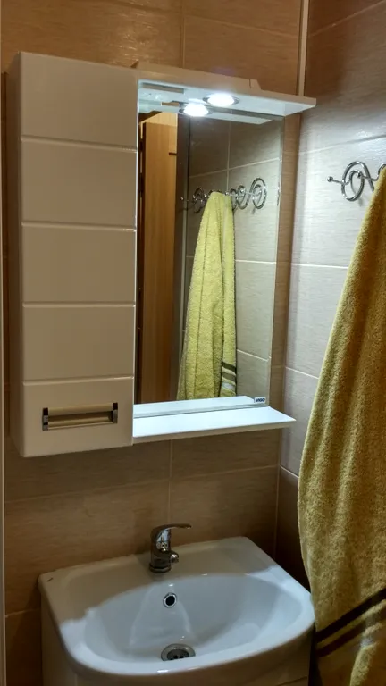 Уютная квартира, не студия, есть почти всё