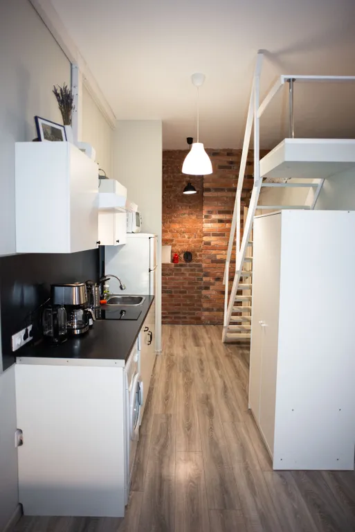 Квартира Квартира Просторная студия в 5 минутах от метро Чкаловская — Санкт-Петербург