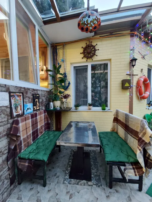 Квартира Квартира с уютной зоной барбекю и террасой — Ялта