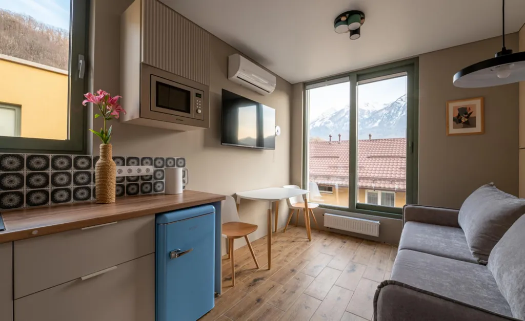 Апартаменты в Куб-Терра, Базилик