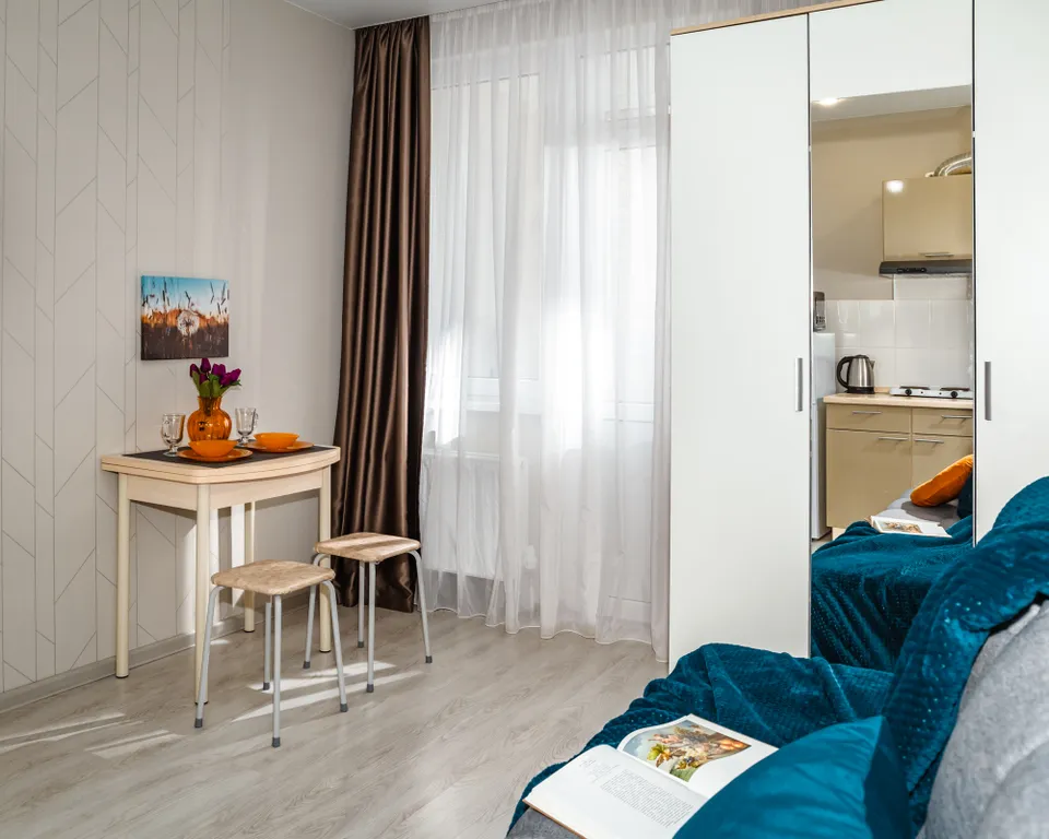 Квартира Квартира Уютная студия рядом с Набережной и Ореховой рощей — Анапа