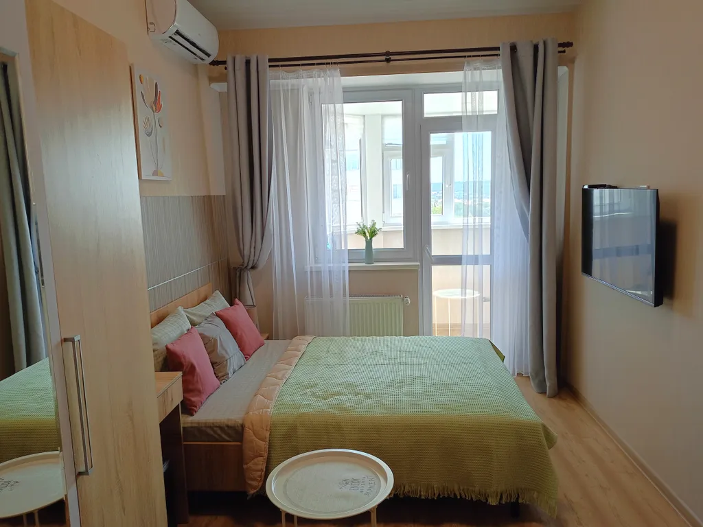 Квартира Уютная однокомнатная квартира с лоджией — Севастополь