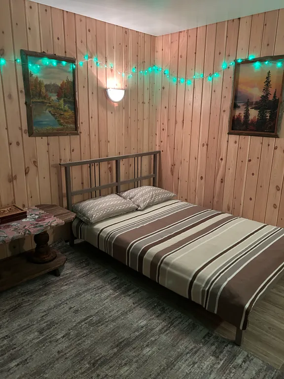 Дом с баней на дровах