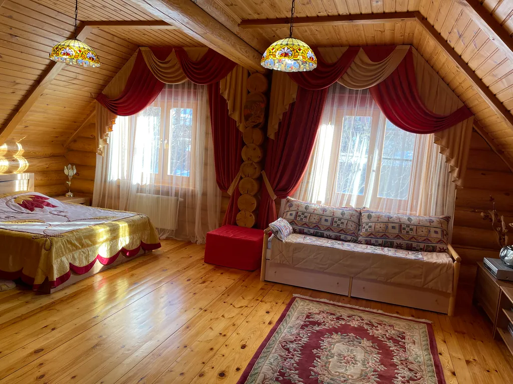 Тургоякский Теремок- дом на 1 линии с собственным выходом к озеру