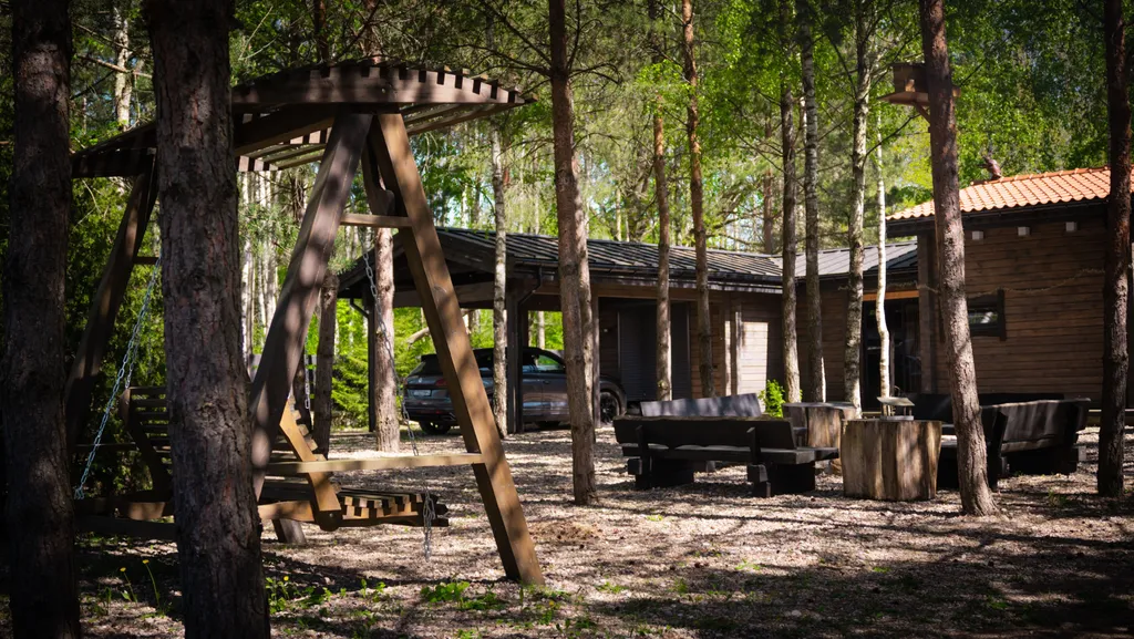 Уникальный домик с баней в лесу и тишине