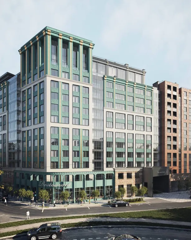 Квартира 1-комнатная квартира 40 кв.м. в Центральном парке, ЖК бизнес-класса — Калининград