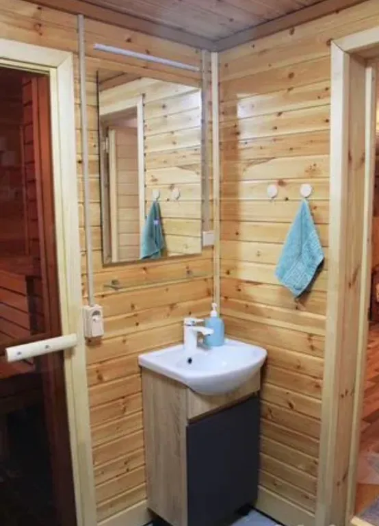 Гостевой дом с сауной и купелью на берегу Ладожского озера