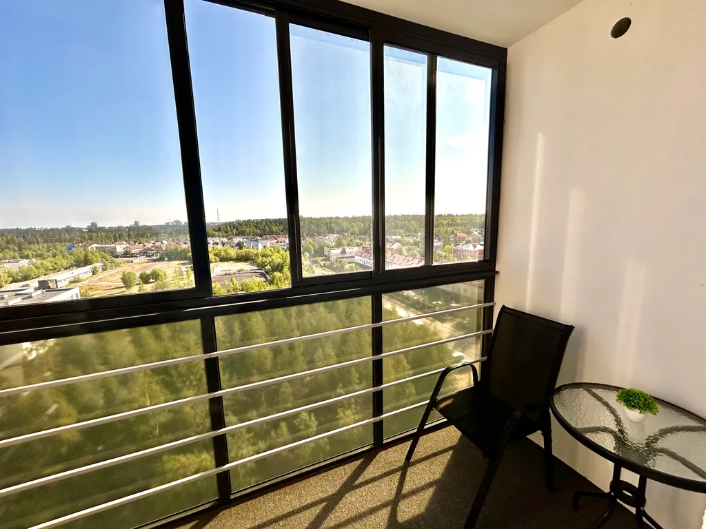 Уютная 2-х комнатная квартира с красивым видом из окна