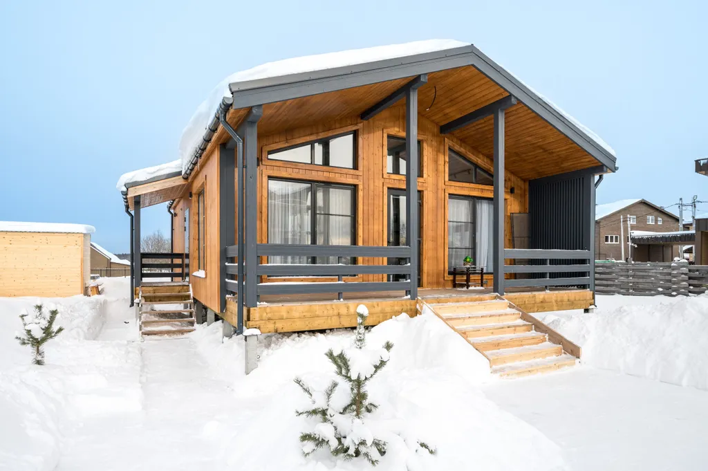 Дом-шале в Сорочанах с чаном