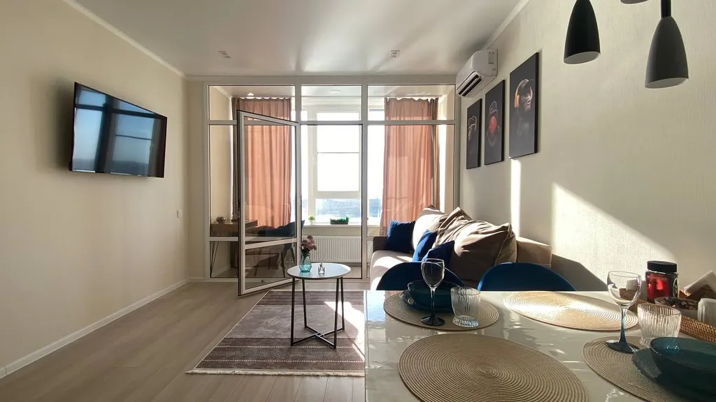 Премиум-квартира, шикарный вид из окна