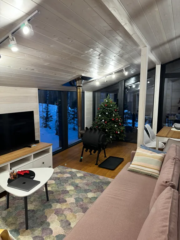 Уютный Barn house с видом на горы