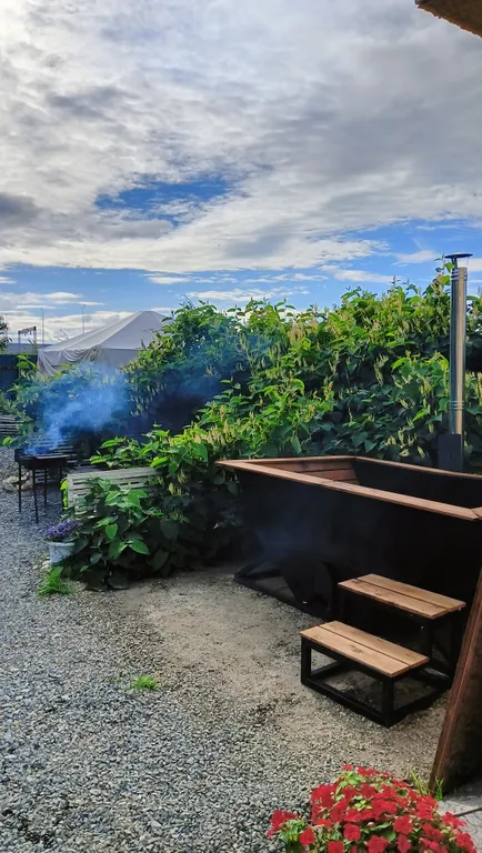 Уютный домик с русской баней и чаном