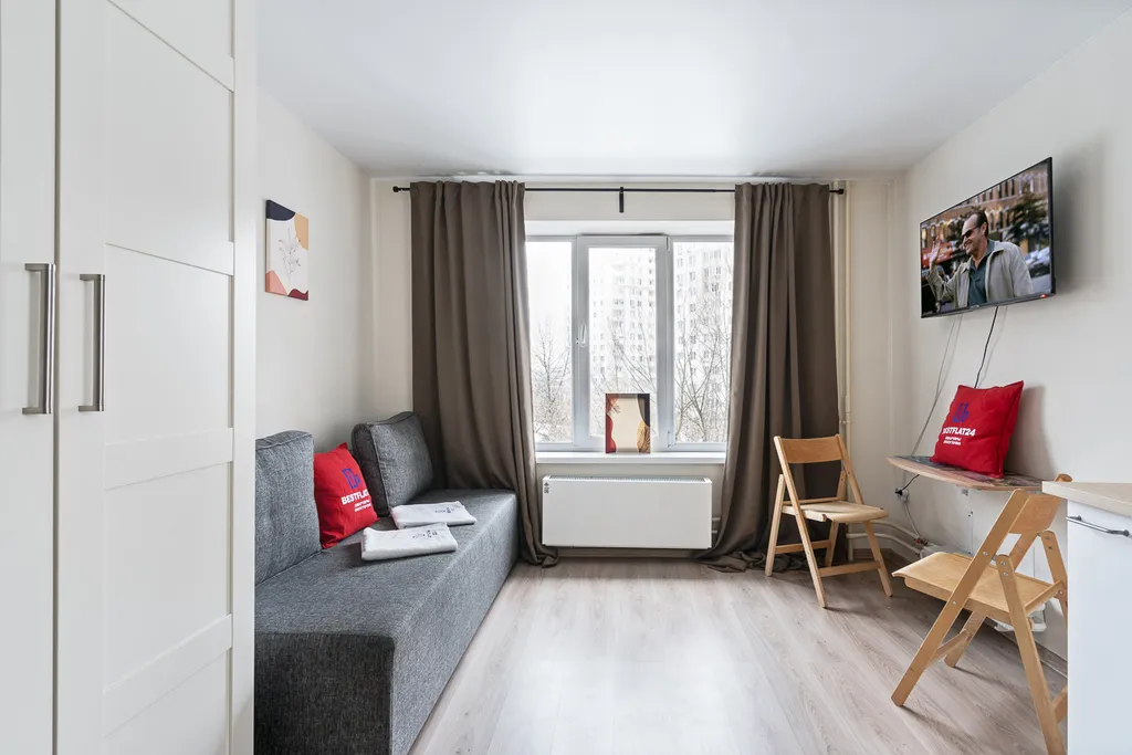 Квартира Квартира Уютная студия в новом Апарт-доме ЖК Селигер — Москва