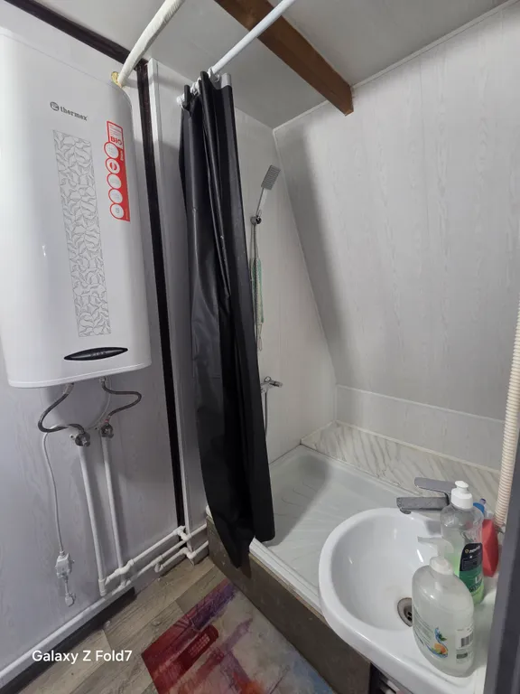 Домик А-фрэйм с баней