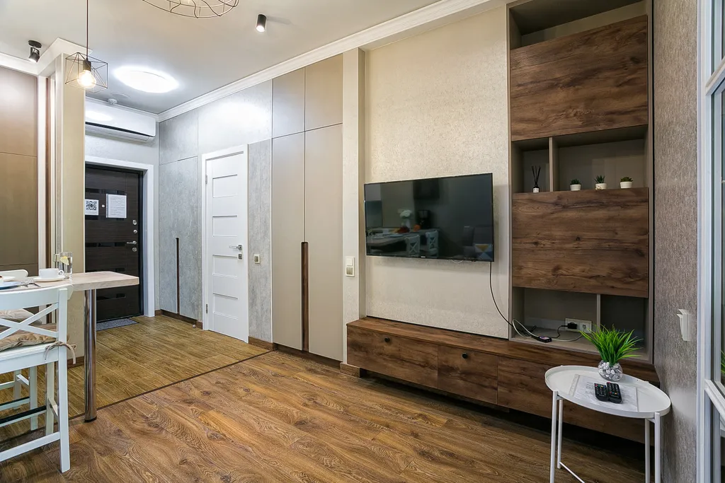 1-комнатная с видом на парк в приморском парке