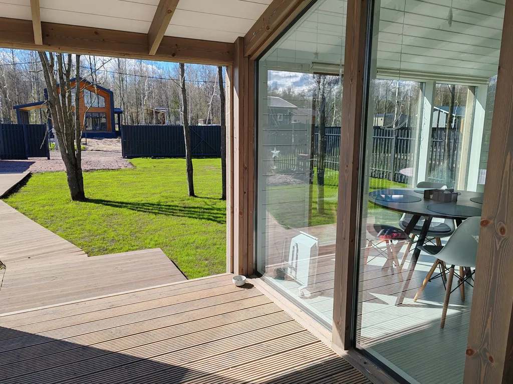 Коттедж Дом с баней у Ладожского озера с теплой купелью — Коккорево