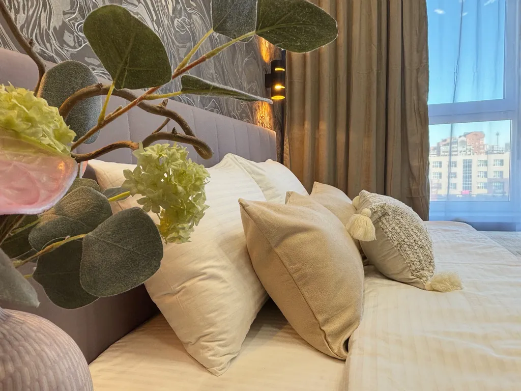 Дизайнерская евродвушка в центре города в топовом ЖК Лесопарковый