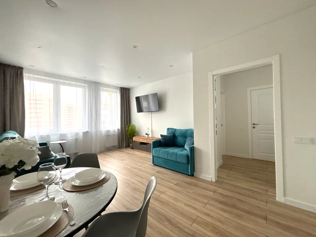 Квартира Квартира Улучшенная комфортная евродвушка до 5 гостей в Центре — Ярославль