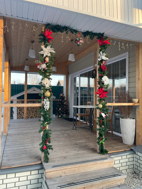 Уютный дом с баней