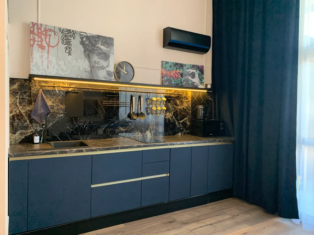 Двухэтажная однокомнатная квартира