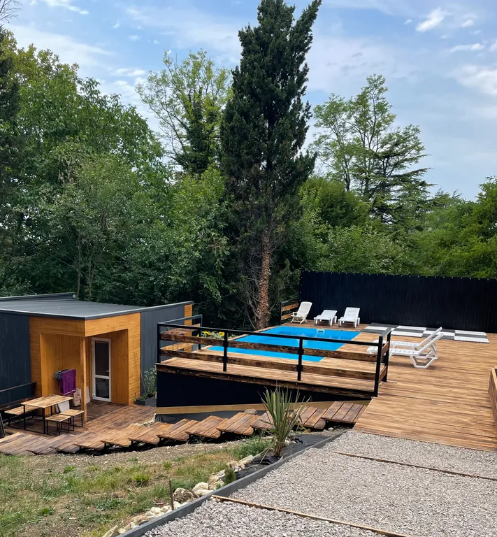 Коттедж Домик у моря с бассейном | 350 м до пляжа | Сочи, Аше — аренда посуточно в Аше