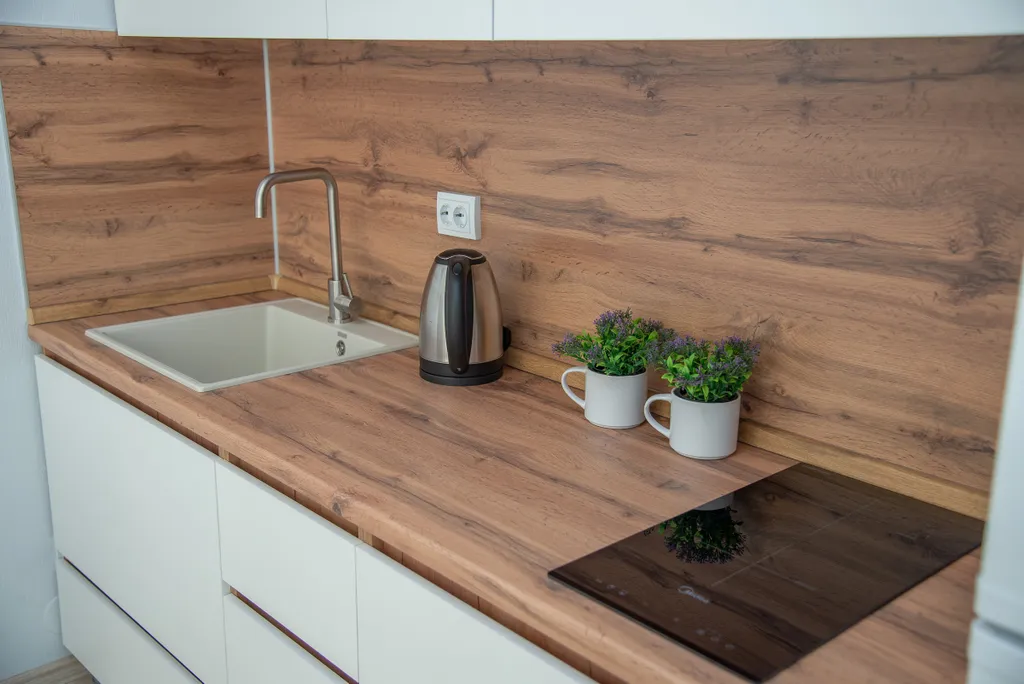 Студия с лоджией на Тенистой 8Б для 4 гостей