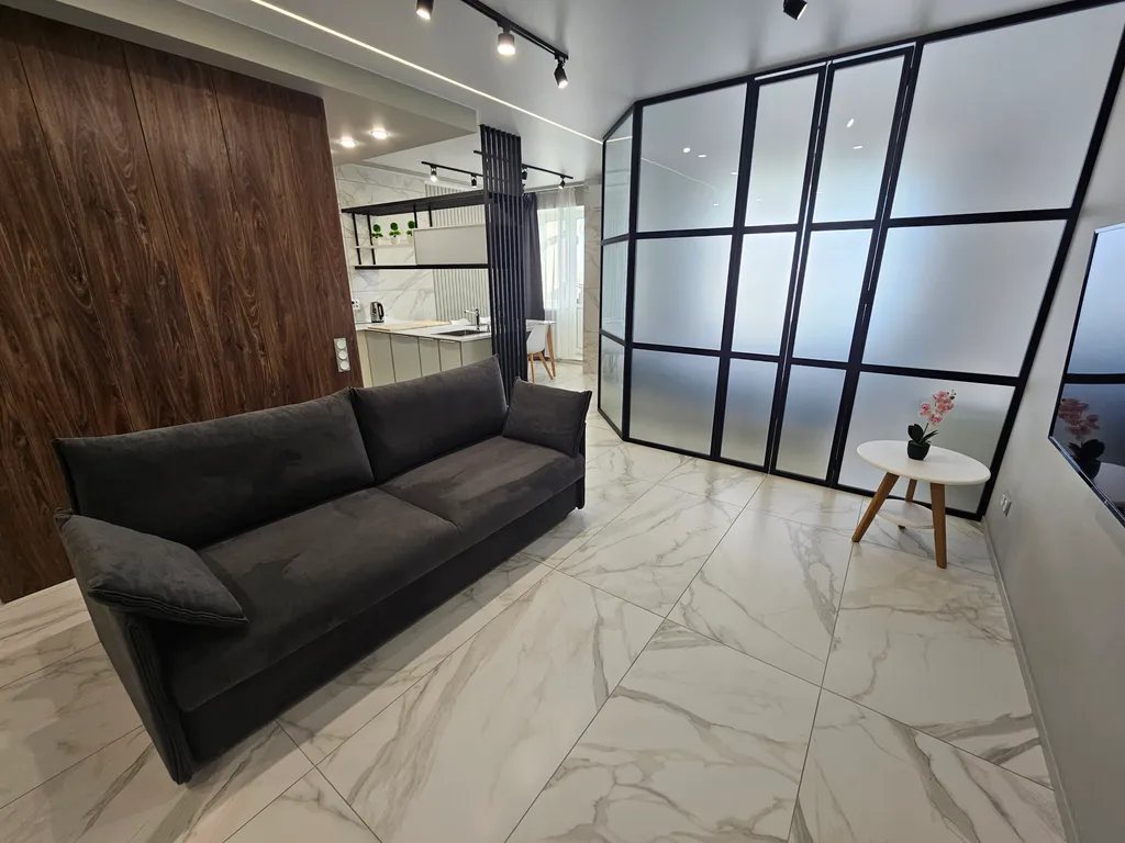 Потрясающая, современная квартира с элементами лофт у жд вокзала