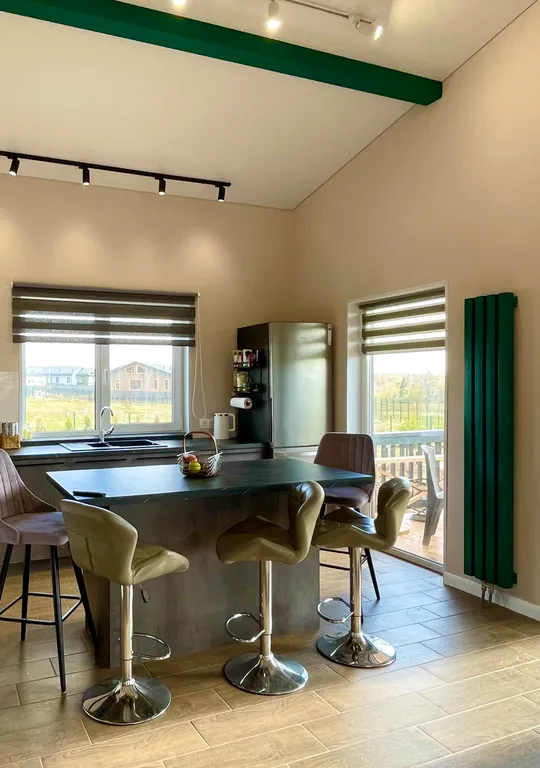 Дом География России с банным чаном на Истринском водохранилище