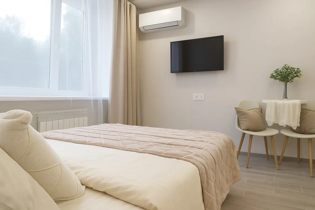 Уютная комната в апарт-отеле на Дворце Спорта