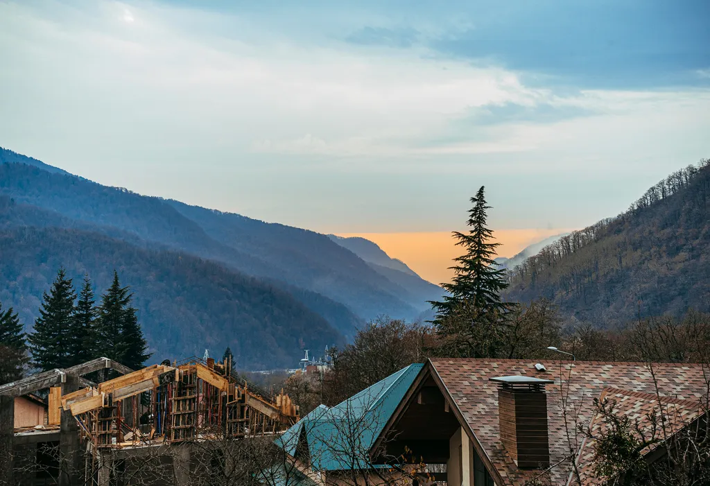 Студия 22 с видом на горы