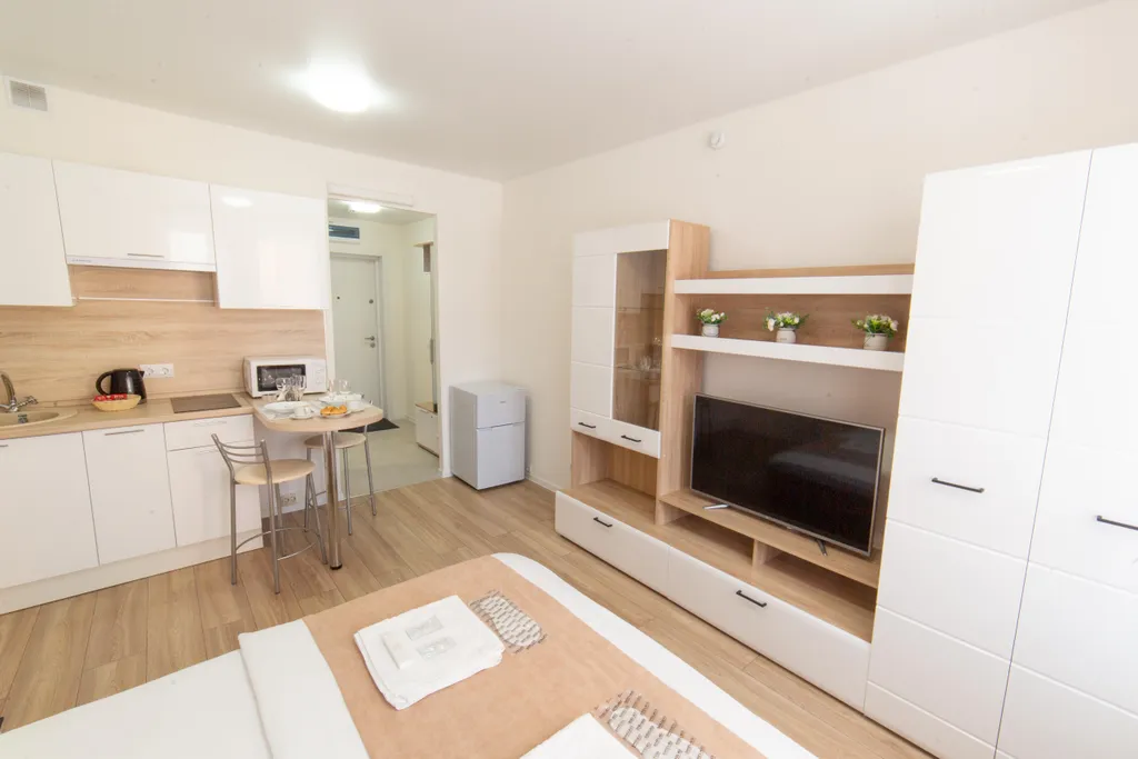 Уютная студия с евроремонтом