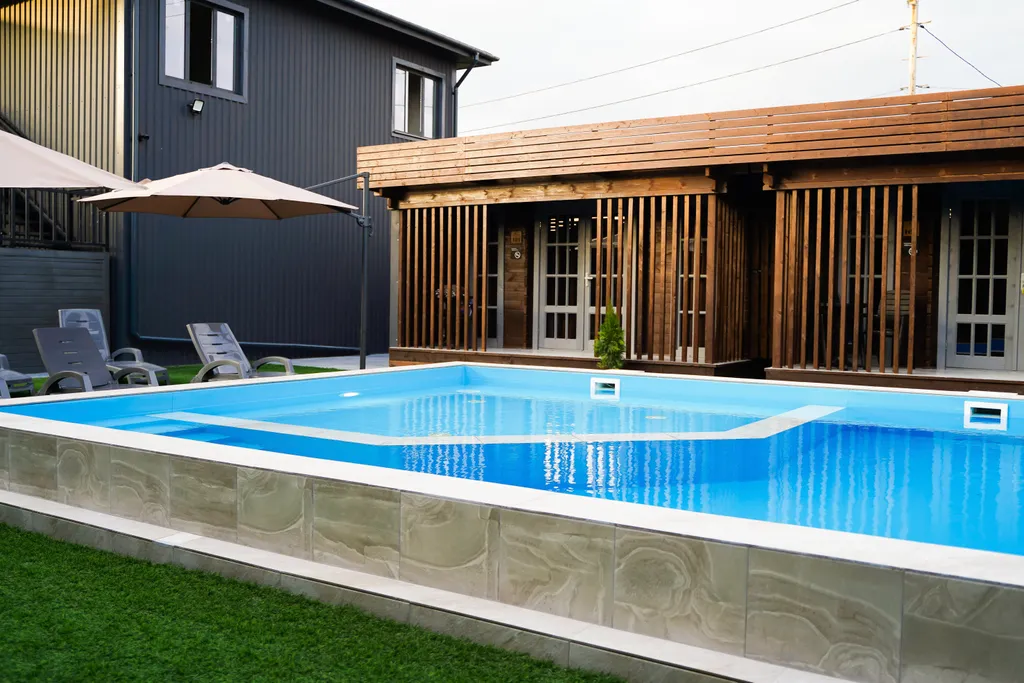 Эко-домики у моря с собственным бассейном