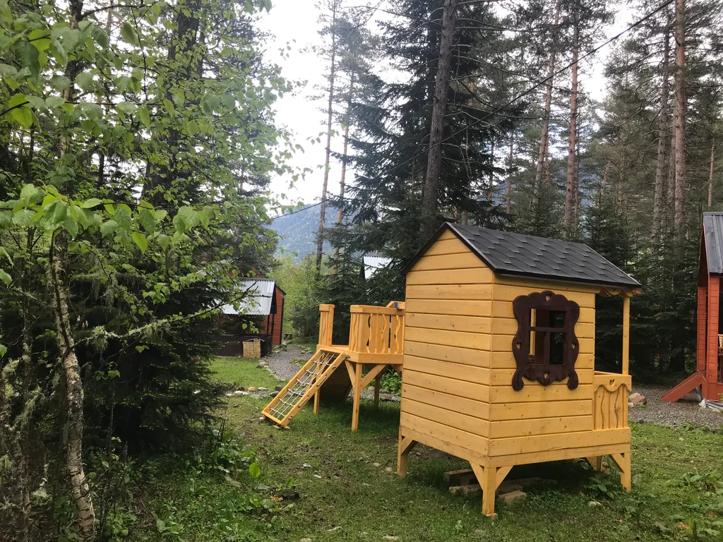 Коттедж 1-комнатный Дом — Архыз