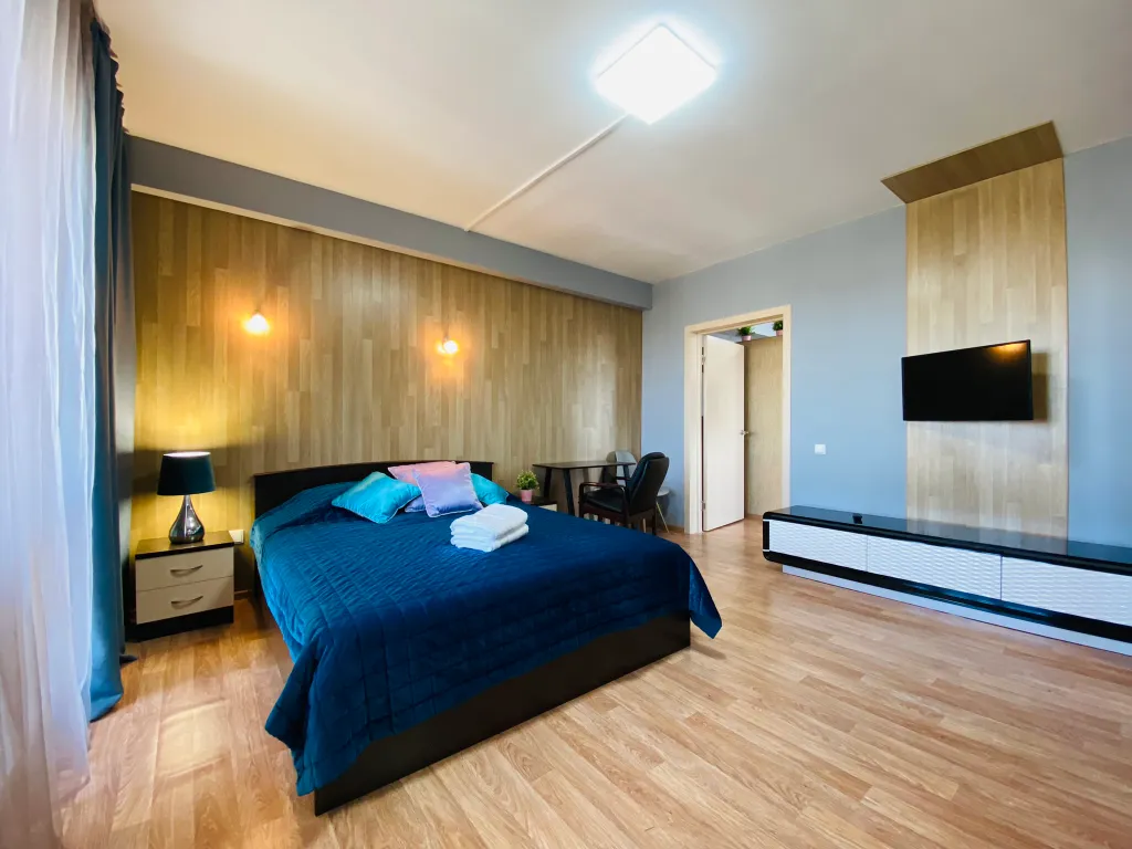 Видовые апартаменты на 16 этаже в Loft стиле