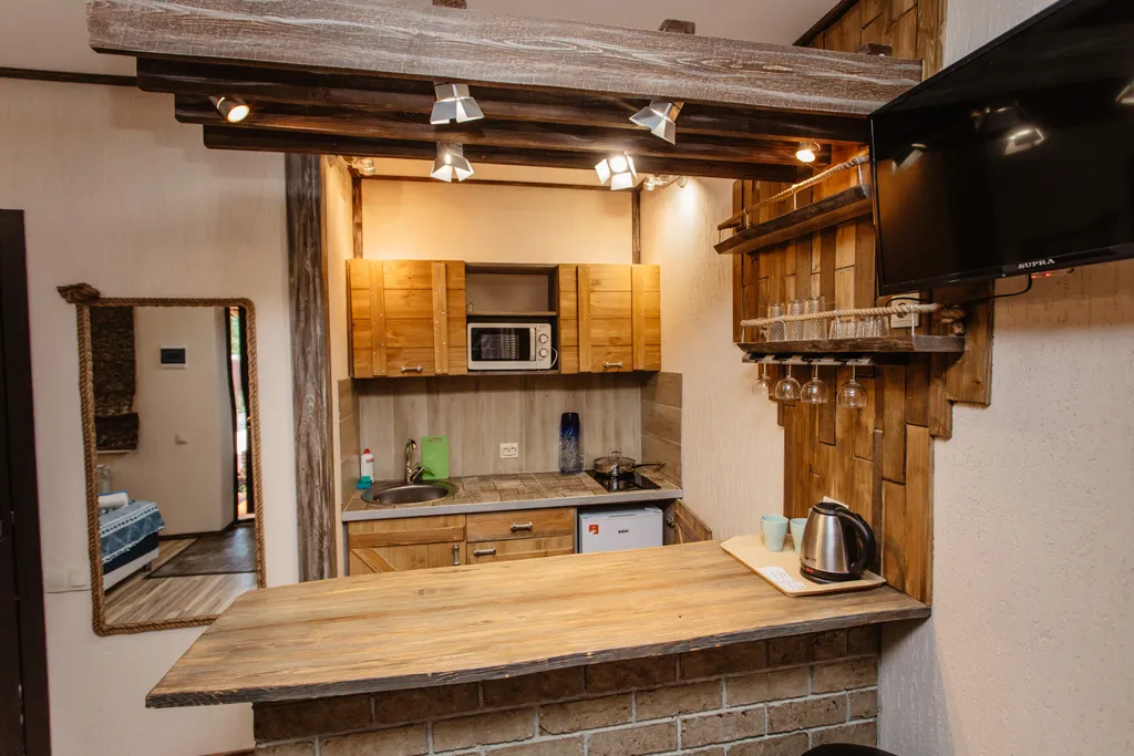 Студия # 1 с парковкой и мангалом