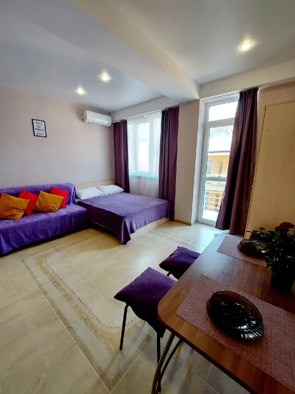 Квартира Квартира Violet apartment в центре, для вас пляж Сочифония и Мандарин — Сириус