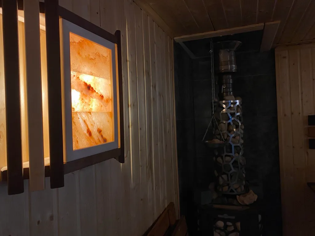 Дом баня с бассейном