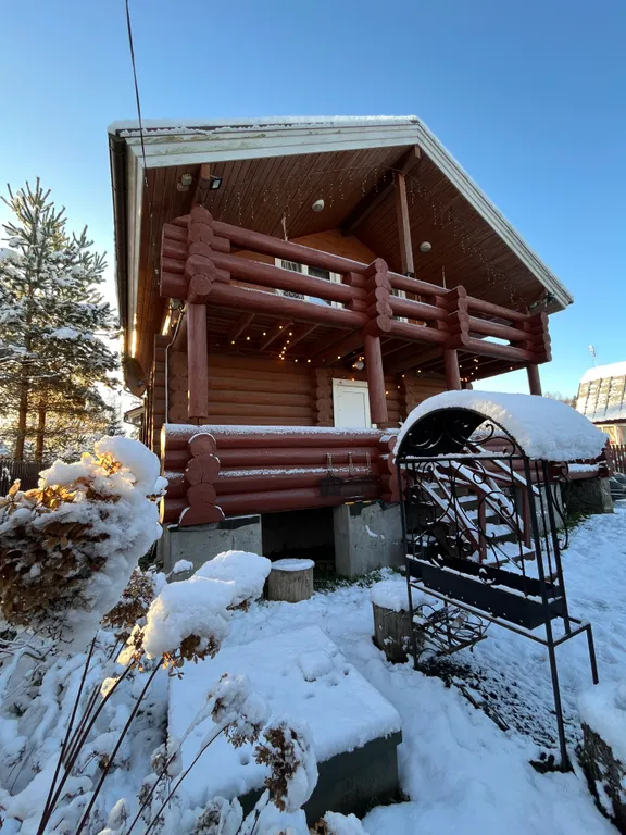 Коттедж с сауной рядом с озером